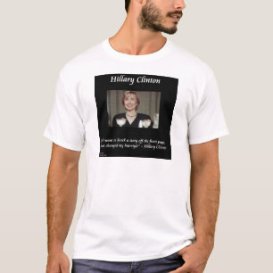 Hilary Clinton Kapsels & Koppen Quote T-shirt