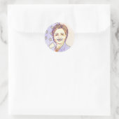 Hilary Clinton Memorabilia Digitale Kunst Stickers (Tas)