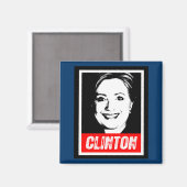 HILARY CLINTON STEMPEL 2016 MAGNEET (Voorkant / Achterkant)