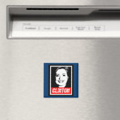 HILARY CLINTON STEMPEL 2016 MAGNEET (Insitu (Vaatwasser))