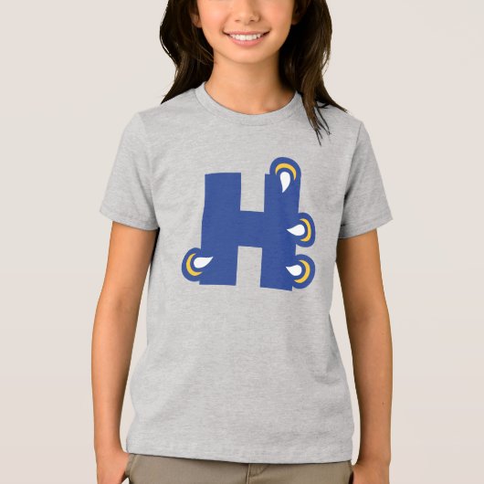 Hilbert College H Tri-Blend Shirt (Voorkant)