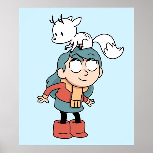 Hilda en Twig Hilda Poster (Voorkant)