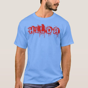 Hilda Voornaam Halloween Costume Personalized 4 T-shirt