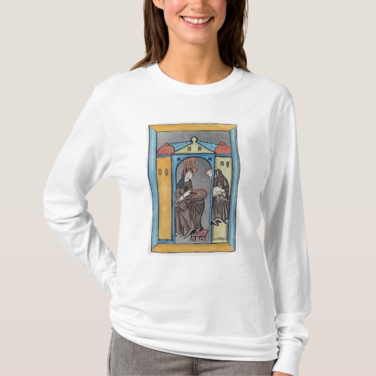 Hildegard of Bingen T-shirt (Voorkant)
