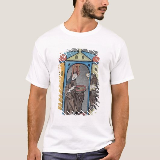 Hildegard of Bingen T-shirt (Voorkant)
