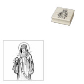 Hildegard van Bingen Kerkleraar Rubberstempel (Gestempeld)