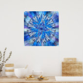 Hildegarde - Floral Disk Poster (Keuken)