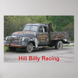 Hill Billy Racing Special Poster