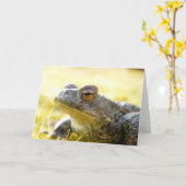 Hill End Toad Kaart (Gele Bloem)