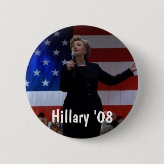 Hillary 08 ronde button 5,7 cm