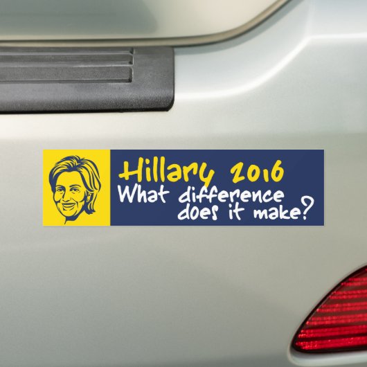 Hillary 2016/Benghazi Bumpersticker (Op auto)