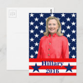 Hillary 2016 briefkaart (Voorkant / Achterkant)