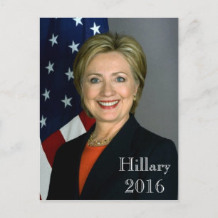 Hillary 2016 briefkaart
