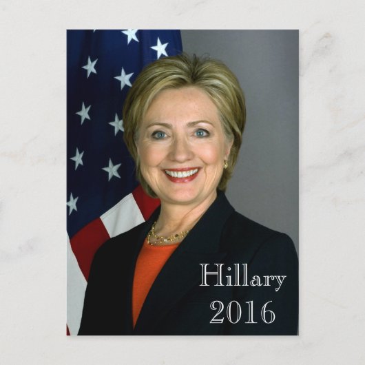 Hillary 2016 briefkaart (Voorkant)