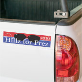 Hillary 2016 bumpersticker (Op Truck)