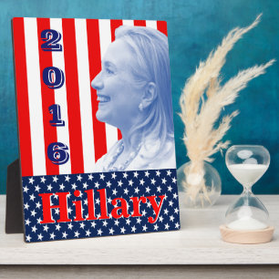 Hillary 2016 fotoplaat