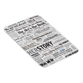 Hillary 2016 historische headline magneet (Rechterzijde)