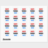 Hillary 2016 Nasty Woman Vote sticker (Feuille)