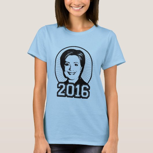 HILLARY 2016 -.png T-shirt (Voorkant)