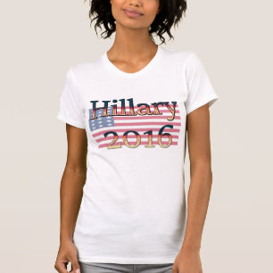 Hillary 2016 Presidentiële Verkiezingen Dames T-sh T-shirt