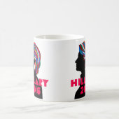 Hillary 2016 : Rétro tasse de café de conception (Centre)