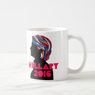 Hillary 2016 : Rétro tasse de café de conception