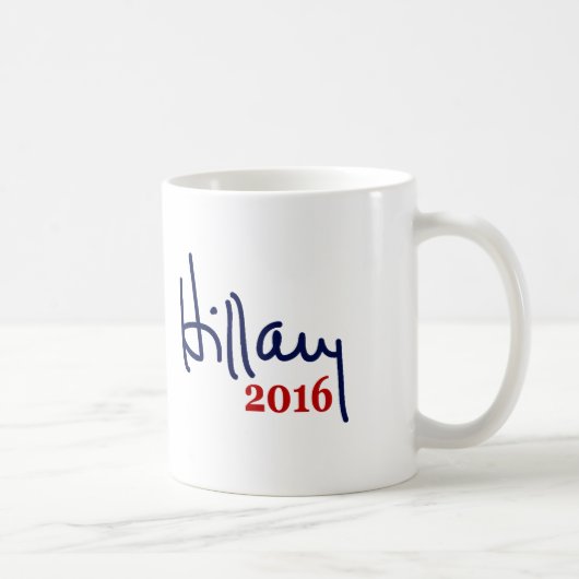 Hillary 2016 Signature Mokken (Rechts)