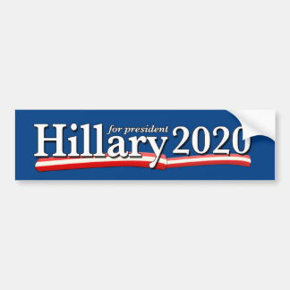 Hillary 2020-bumpersticker bumpersticker