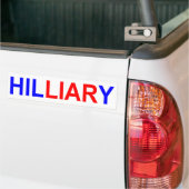 Hillary bumpersticker (Op Truck)