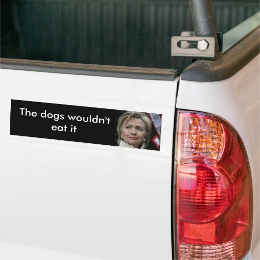 Hillary Bumpersticker (Op Truck)
