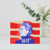 Hillary Clinton 2012 Briefkaart (Staand voorkant)