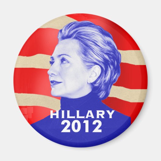 Hillary Clinton 2012 magneet (Voorkant)