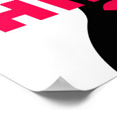 Hillary Clinton 2016 Affiche rétro de la campagne (Coin)