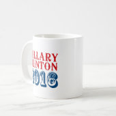 HILLARY CLINTON 2016 CLASSIC.png Koffiemok (Voorkant links)
