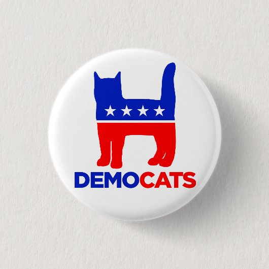 Hillary Clinton 2016: DEMOCATS-Button Ronde Button 3,2 Cm (Voorkant)
