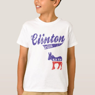 Hillary Clinton 2016 Democraten Sporty T-shirt