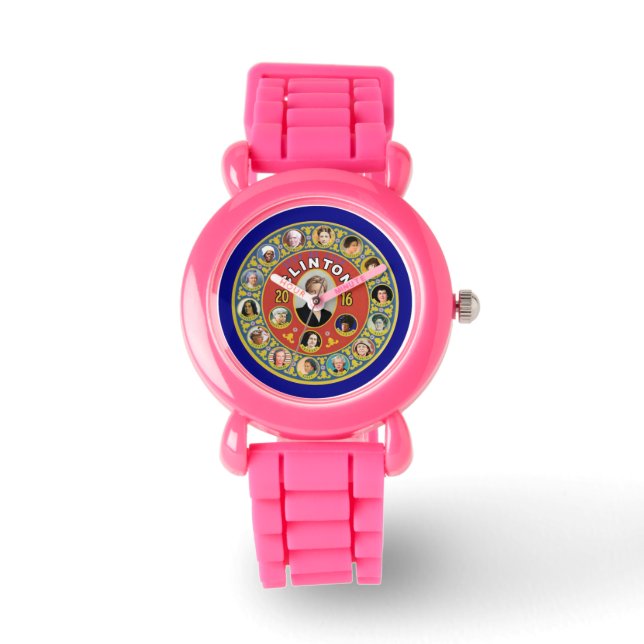 Hillary Clinton 2016 Horloge (Voorkant)