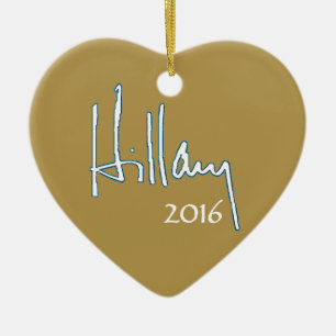 Hillary Clinton 2016 Keramisch Ornament