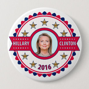 Hillary Clinton 2016 Pageant Campaign Button