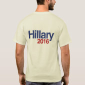 HILLARY CLINTON 2016.png T-shirt (Achterkant)
