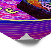 Hillary Clinton 2016 President Hippie Political Poster (Hoek)