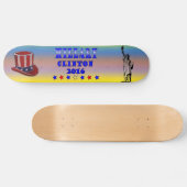 Hillary Clinton 2016 Skateboard (Horizontaal)