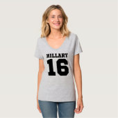 Hillary clinton 2016 t-shirt (Voorkant volledig)