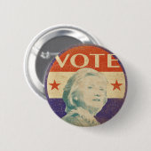 Hillary Clinton 2016 VerkiezingsButton Ronde Button 5,7 Cm (Voorkant /achterkant)