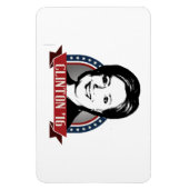 HILLARY CLINTON AAN RUN IN 2016 -.png Magneet (Verticaal)