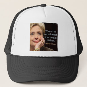 Hillary Clinton & Alles Quote Trucker Pet
