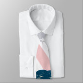 HILLARY CLINTON BLUE HEAD.png Stropdas (Gebonden)