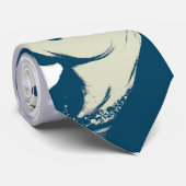 HILLARY CLINTON BLUE HEAD.png Stropdas (Opgerold)