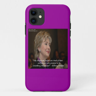 Hillary Clinton Boze Amerikanen Quote iPhone5 Hoes
