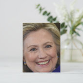 Hillary Clinton Briefkaart (Staand voorkant)